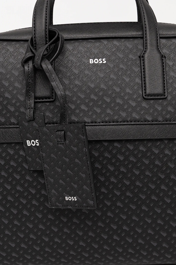 BOSS geantă Zair_MN_S doc case negru 50552587