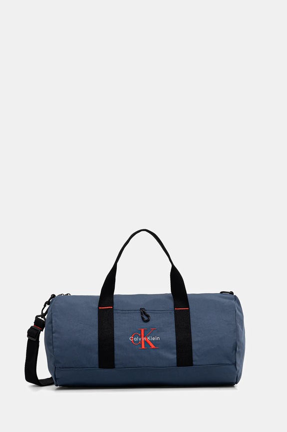 Calvin Klein geantă 43 x 22 x 22 cm incape in A4 albastru LV04D3115G