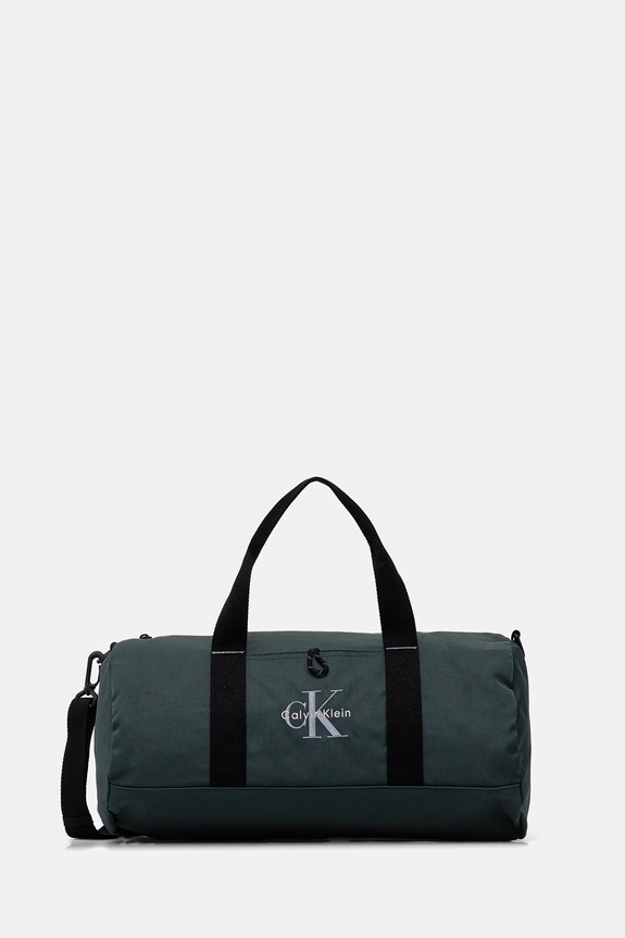 Calvin Klein geantă 43 x 22 x 22 cm incape in A4 verde LV04D3115G