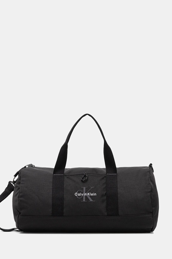 Taška Calvin Klein 43 x 22 x 22 cm nášivka čierna LV04D3115G