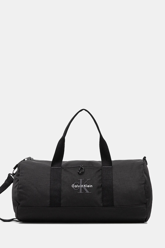 Taška Calvin Klein 43 x 22 x 22 cm nášivka čierna LV04D3115G