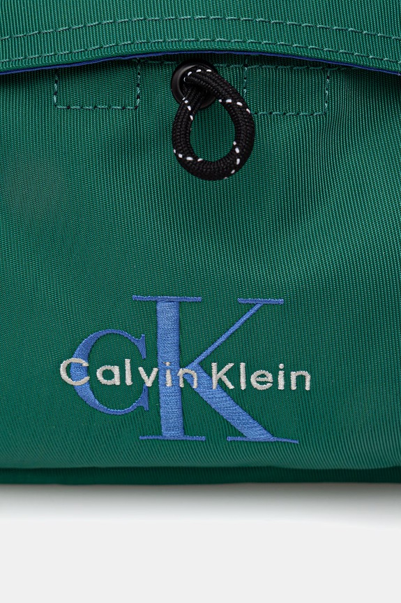 Calvin Klein saszetka na ramię męska zielony LV04D3117G