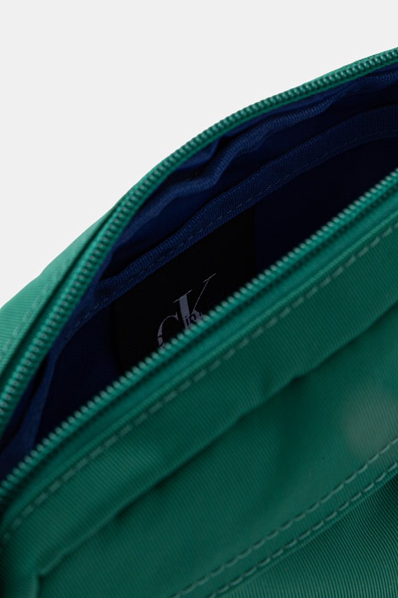 Calvin Klein saszetka na ramię męska LV04D3117G zielony