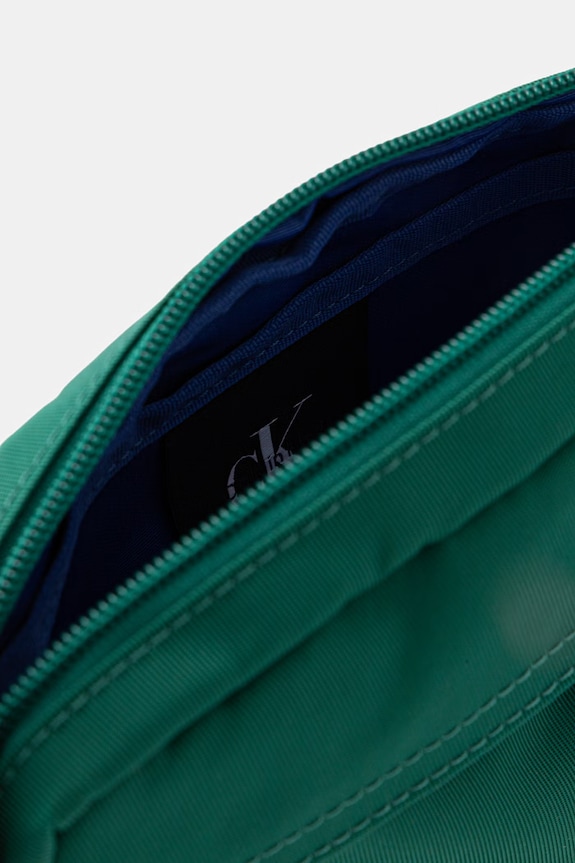 Calvin Klein saszetka na ramię męska LV04D3117G zielony