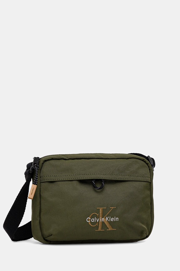 Calvin Klein gentuță de umăr pentru bărbați LV04D3117G verde SS26