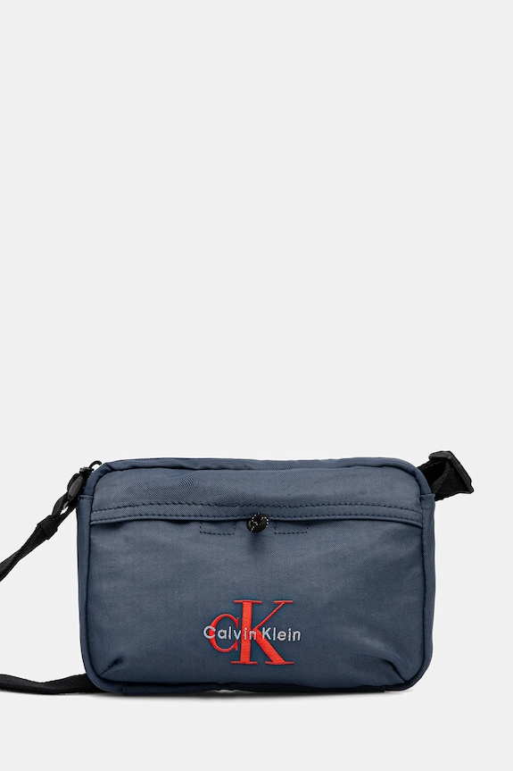 Calvin Klein saszetka na ramię męska tekstylny niebieski LV04D3117G