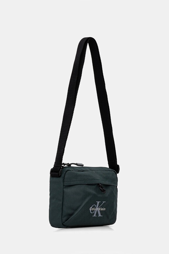 Calvin Klein saszetka na ramię męska LV04D3117G zielony SS26