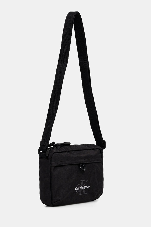 Calvin Klein Saszetka na ramię męska LV04D3117G czarny SS26