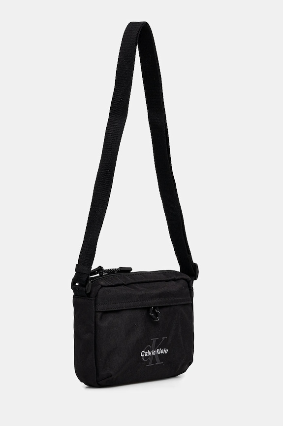 Calvin Klein Saszetka na ramię męska LV04D3117G czarny SS26