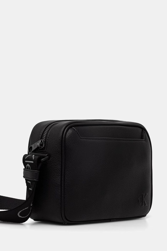 Calvin Klein vrecko pánske z imitácie kože LV04D3129G čierna SS26