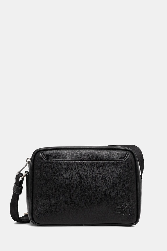 Calvin Klein saszetka nie mieści A4 czarny LV04D3129G