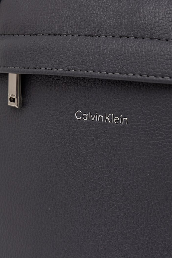 Calvin Klein Bustina da uomo in similpelle grigio LV04D3160G