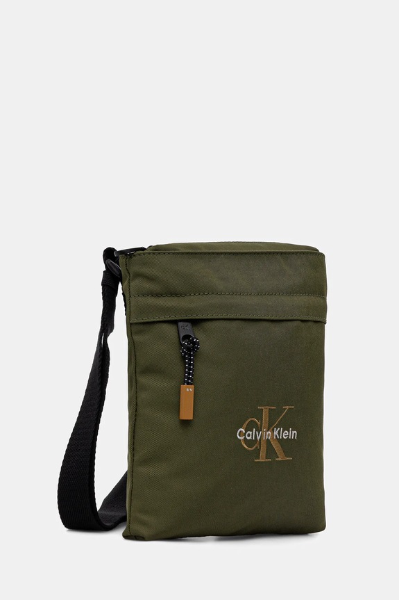 Calvin Klein saszetka LV04D3178G zielony AW25
