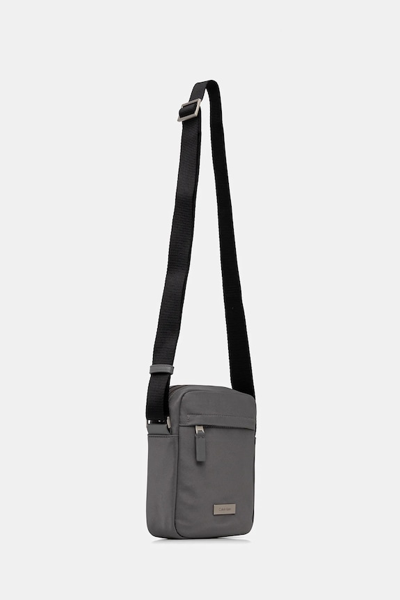 Malá taška Calvin Klein LV04D3180G sivá AW25