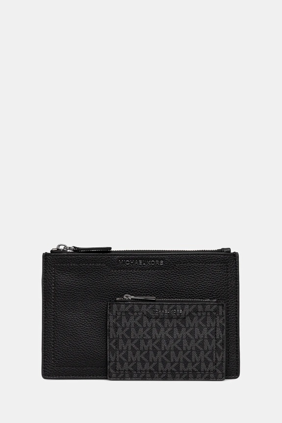 Torba Michael Kors 2-pack zrnata koža crna 33F5LHDU6L