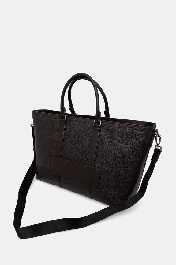 Doplňky Kožená taška Michael Kors 48 x 32 x 22 cm 33F5LHDT4L hnědá