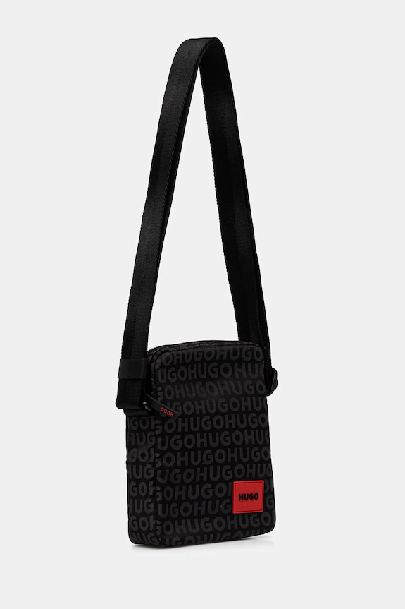 HUGO borsetă Ethon 2.0M_NS zip 50541609 negru AW25