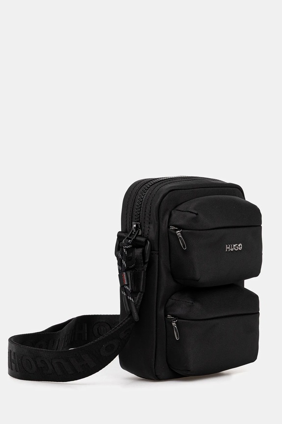 HUGO borsetă Godric_NS Zip 50552324 negru AW25