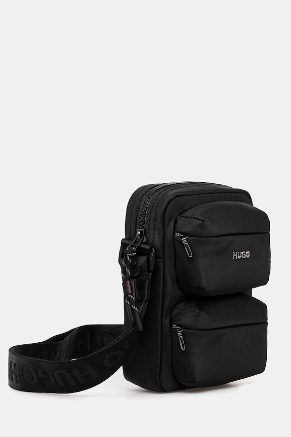 HUGO borsetă Godric_NS Zip 50552324 negru AW25