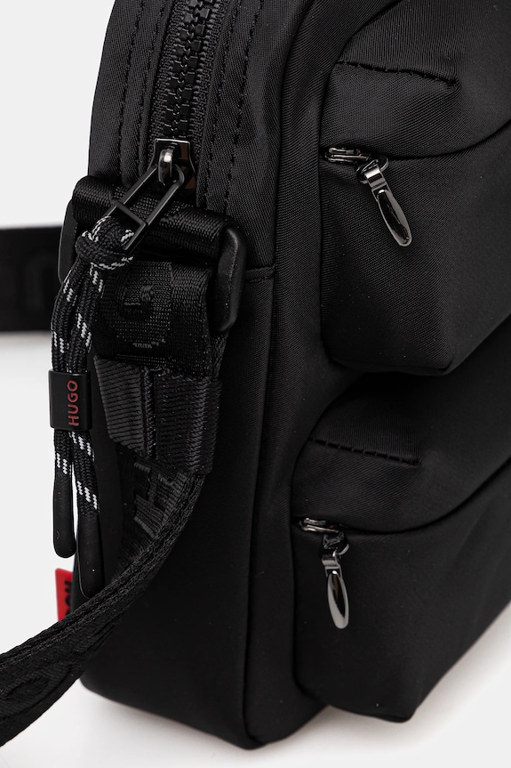 HUGO borsetă Godric_NS Zip negru 50552324