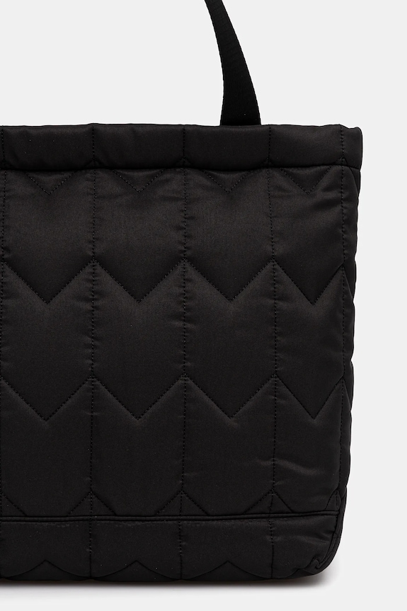 Accessories Maison Kitsuné bag Chevron Quilted Large Tote 40 x 35 x 13 cm PM05104WB0043 black