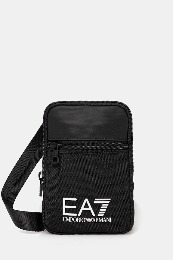 Сумка EA7 Emporio Armani надрук чорний AF19722.7X000391