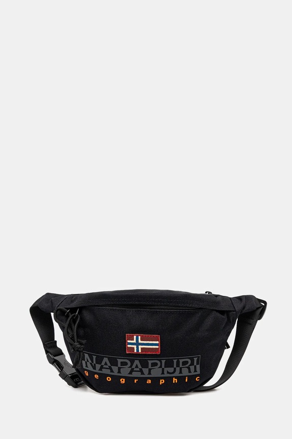 Napapijri waist pack Hering Planet friendly black NP0A88UW9411
