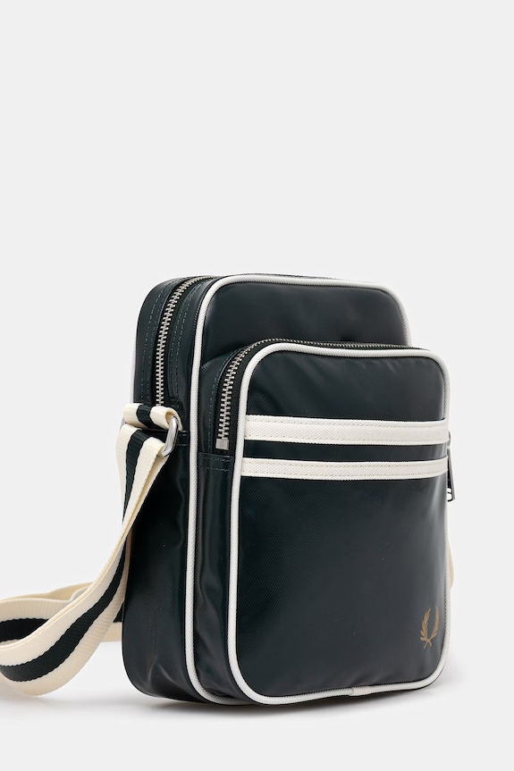 Fred Perry small items bag L8258 green SS26