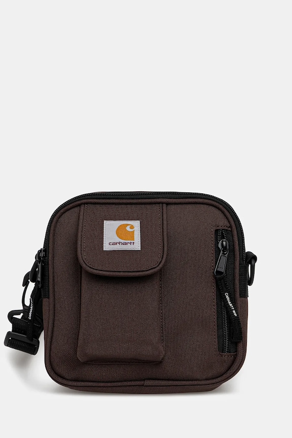 Malá taška Carhartt WIP Essentials Bag, Small nášivka hnedá I031470.33HXX