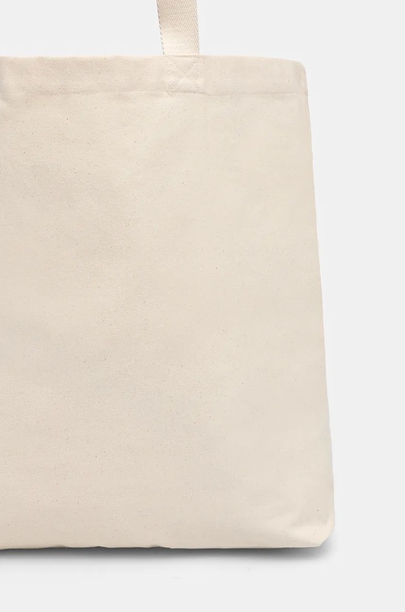 Akcesoria Café Kitsuné torba bawełniana Cappuccino Tote PU05108WB0013 beżowy