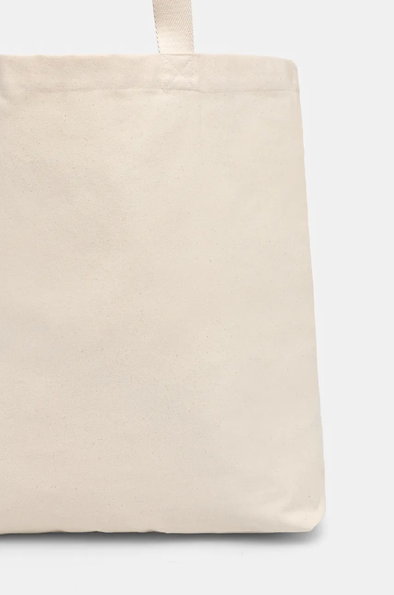 Akcesoria Café Kitsuné torba bawełniana Cappuccino Tote PU05108WB0013 beżowy