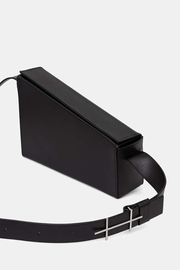 Doplňky HELIOT EMIL NOVA BAG taštička kožená PREAW25.15.075.BLK01 černá