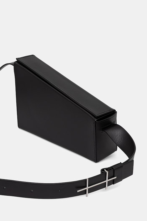 Doplňky HELIOT EMIL NOVA BAG taštička kožená PREAW25.15.075.BLK01 černá