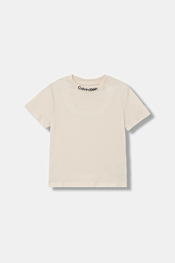 Calvin Klein Jeans t-shirt bawełniany dziecięcy 2-pack IB0IB02529.128.170.9BYA granatowy AW25