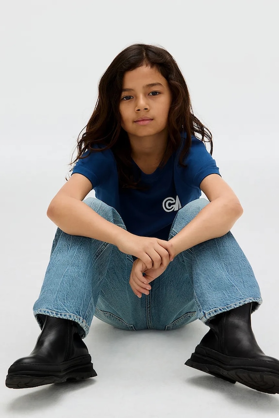 Παιδικό βαμβακερό μπλουζάκι Calvin Klein Jeans IB0IB02544.9BYA
