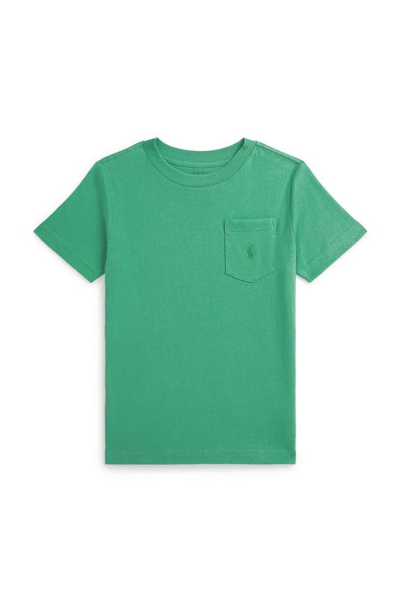Футболка Polo Ralph Lauren хлопок зелёный 322970333007