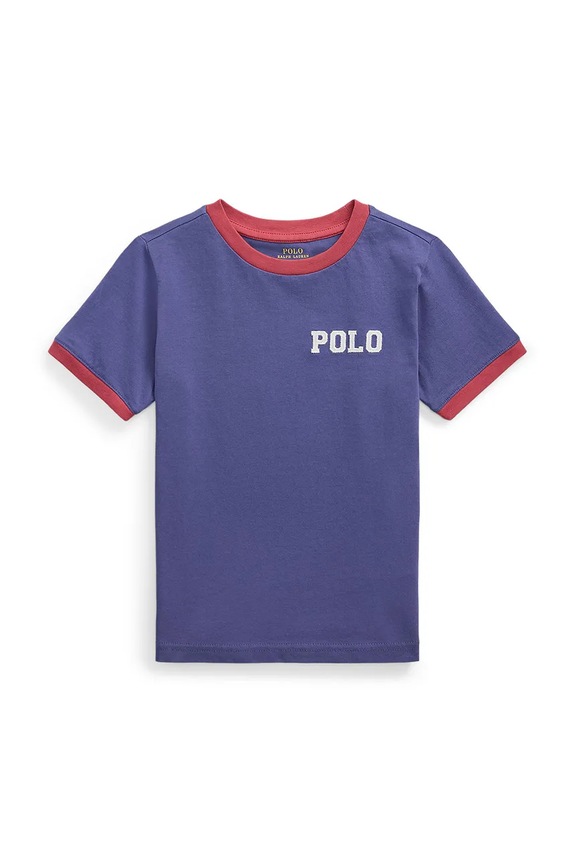 Футболка Polo Ralph Lauren круглий виріз темно-синій 322971297003