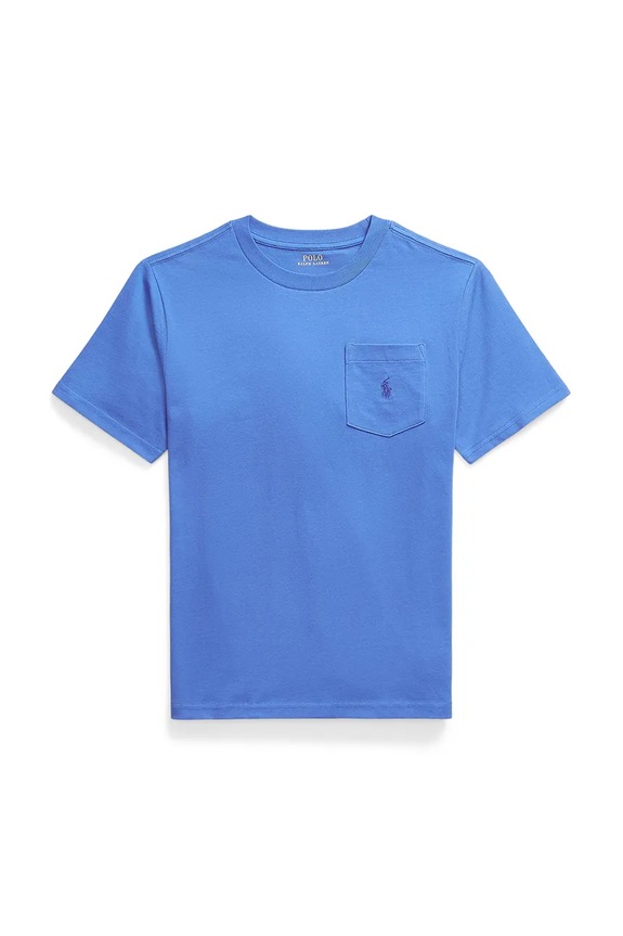 Футболка Polo Ralph Lauren круглый вырез голубой 323970333005