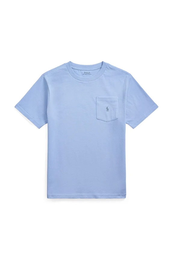 Футболка Polo Ralph Lauren круглый вырез голубой 323970333006