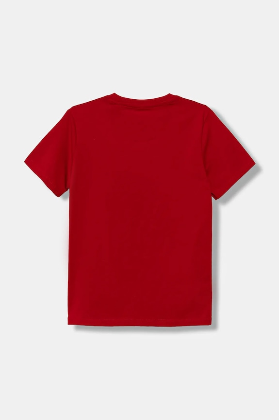 Dětské bavlněné tričko Guess L5YI07.K8HM4.9BYA červená AW25