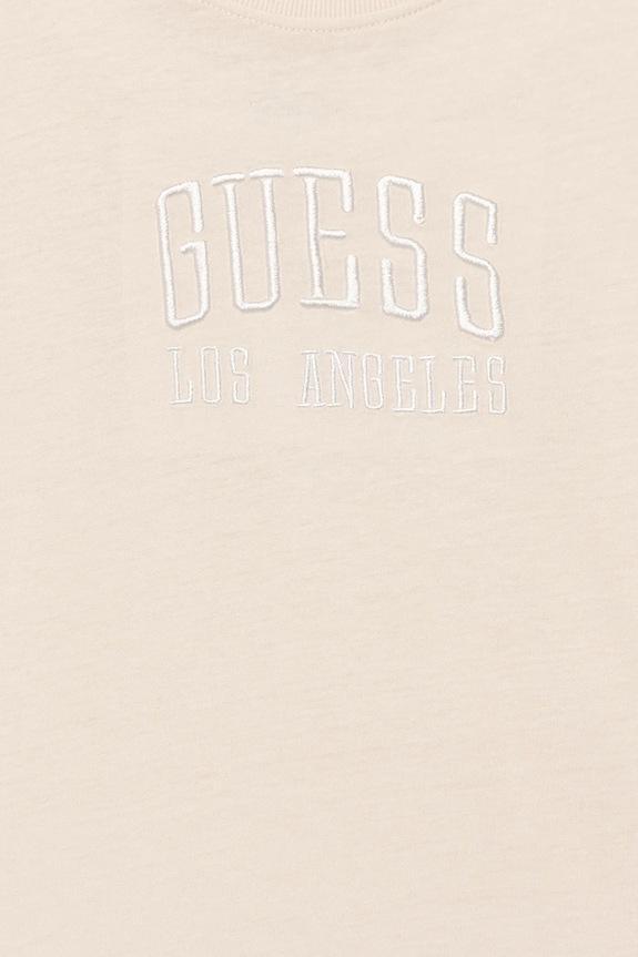 Chłopiec Guess t-shirt bawełniany dziecięcy L5YI31.I3Z14.9BYA beżowy