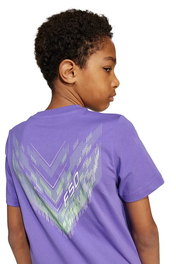 Dječja pamučna majica kratkih rukava adidas Performance JM8941