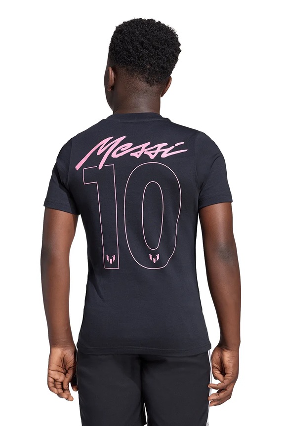 Παιδικό βαμβακερό μπλουζάκι adidas Performance MESSI JM8950