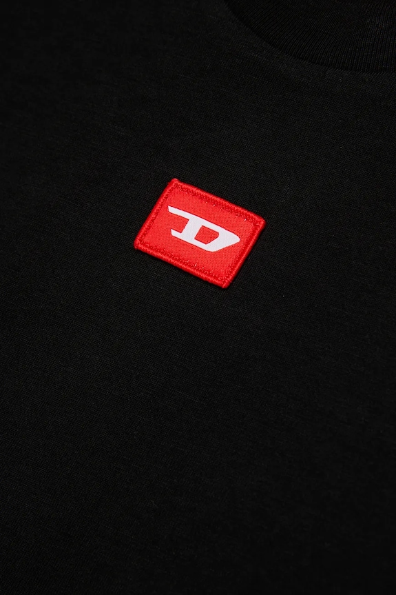 Dječja pamučna majica kratkih rukava Diesel TXDIEGO T-SHIRT crna J02501