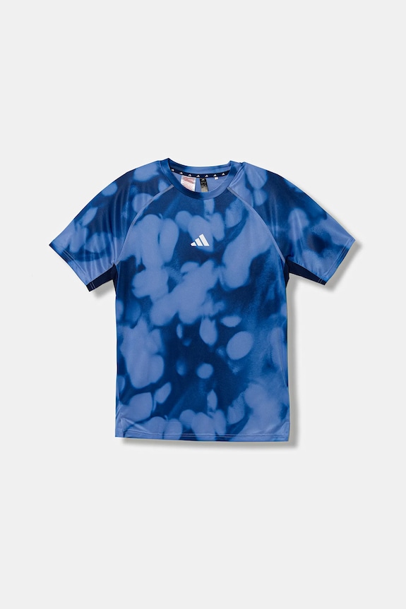 adidas t-shirt dziecięcy JM3780 niebieski AW25