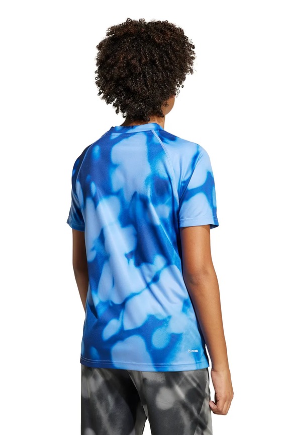 adidas t-shirt dziecięcy JM3780 niebieski