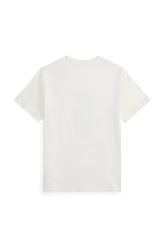 Detské bavlnené tričko Polo Ralph Lauren 323P00508001 biela SS26