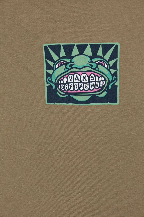 BIMBO Vans t-shirt in cotone per bambini Vans Mouf SS VN000PY8EMF1 verde