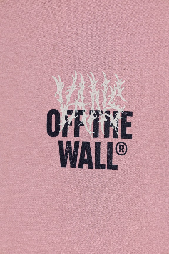 Αγορίστικα Παιδικό βαμβακερό μπλουζάκι Vans Metal Wall SS VN000R03EN71 ροζ