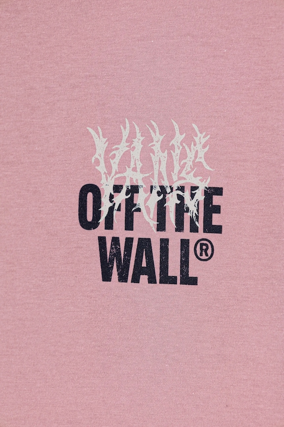 Αγορίστικα Παιδικό βαμβακερό μπλουζάκι Vans Metal Wall SS VN000R03EN71 ροζ